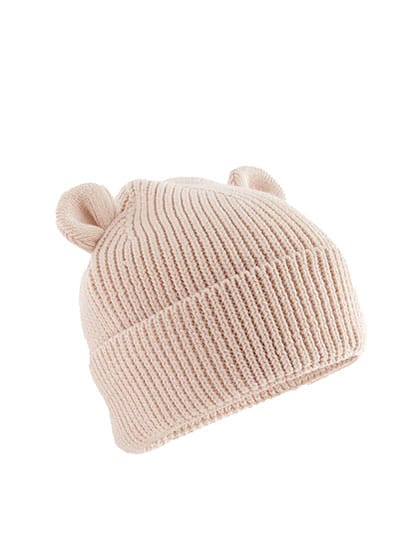 Beechfield Mützen Almond / 6-12 months Organic Baby Bear Beanie