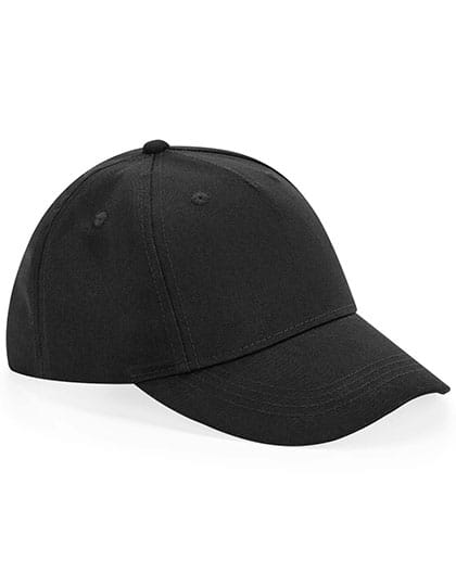Beechfield Caps Black / One Size Junior Organic Cotton 5 Panel Cap