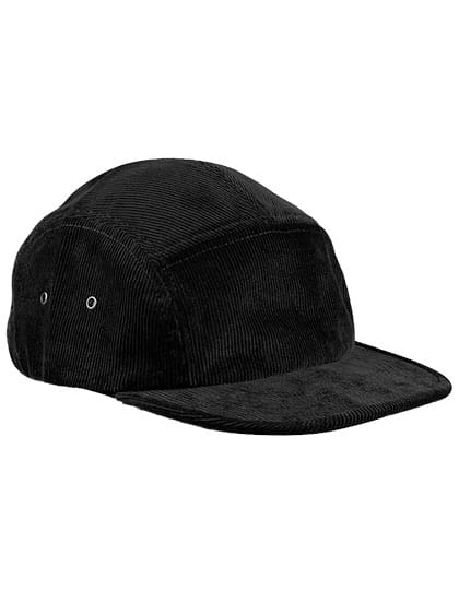 Beechfield Caps Black / One Size EarthAware Organic Cord Camper Cap