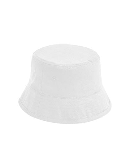 Beechfield Hüte White / L/XL Organic Cotton Bucket Hat