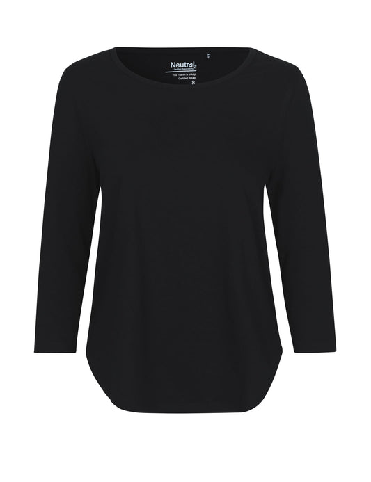 Neutral T-Shirts Ladies Three Quarter Sleeve T-Shirt