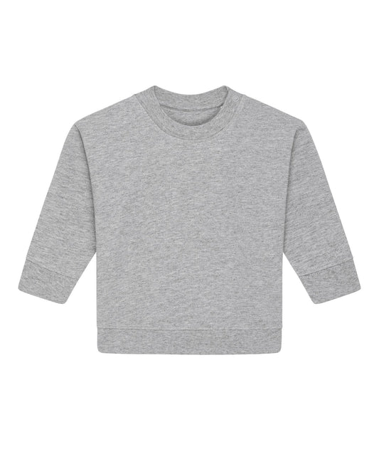 Stanley/Stella CREWNECKS Heather Grey / 6-12 m/68-80cm Baby Changer