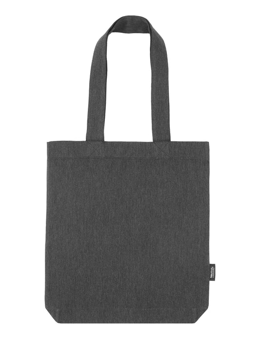 Neutral Taschen Black Melange / 38 x 42 cm Recycled Twill Bag