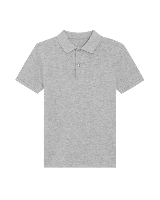 Stanley/Stella Polo Heather Grey / 12-13/152-158cm Mini Sprinter