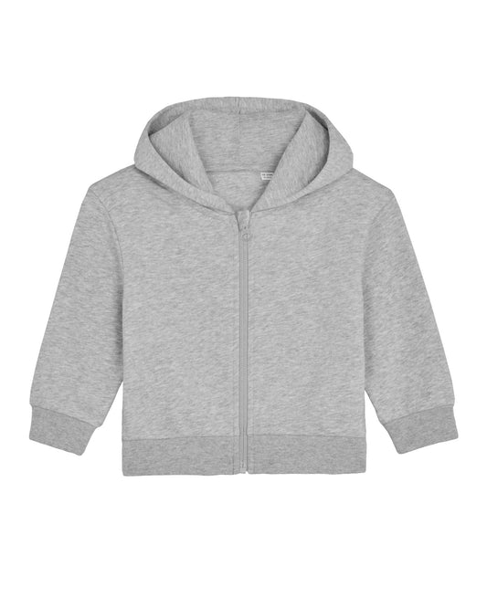 Stanley/Stella Zip-Thru Heather Grey / 6-12 m/68-80cm Baby Connector