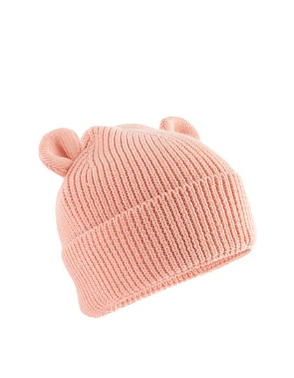 Beechfield Mützen Peach / 6-12 months Organic Baby Bear Beanie