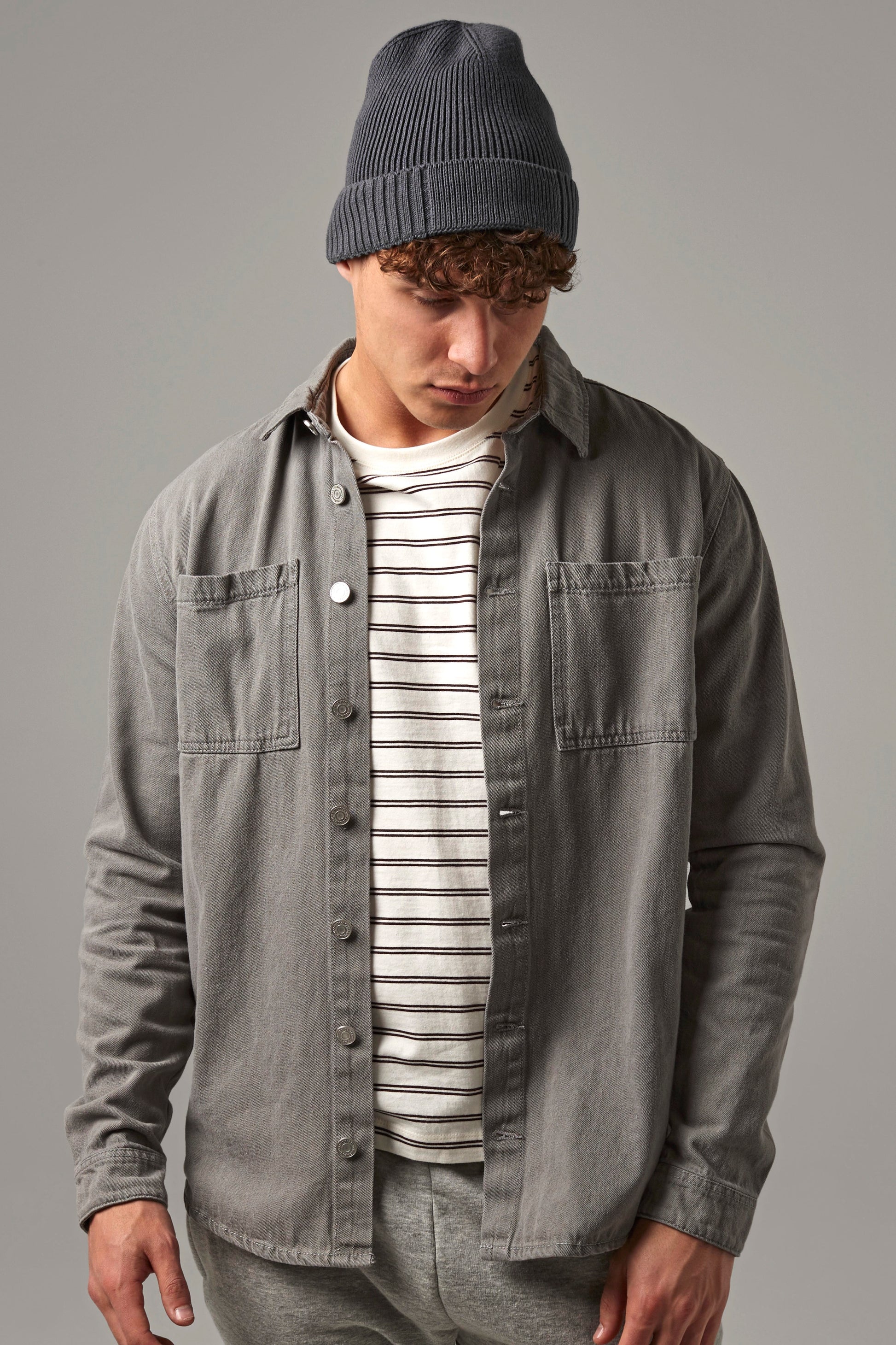 Beechfield Mützen Organic Cotton Engineered Patch Beanie