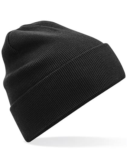 Beechfield Mützen Black / One Size Organic Cotton Original Cuffed Beanie
