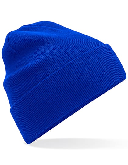 Beechfield Mützen Bright Royal / One Size Organic Cotton Original Cuffed Beanie