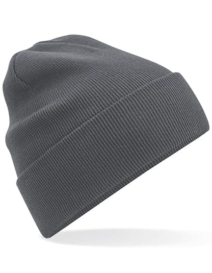 Beechfield Mützen Graphite Grey / One Size Organic Cotton Original Cuffed Beanie