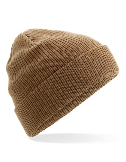 Beechfield Mützen Biscuit / One Size Organic Cotton Beanie