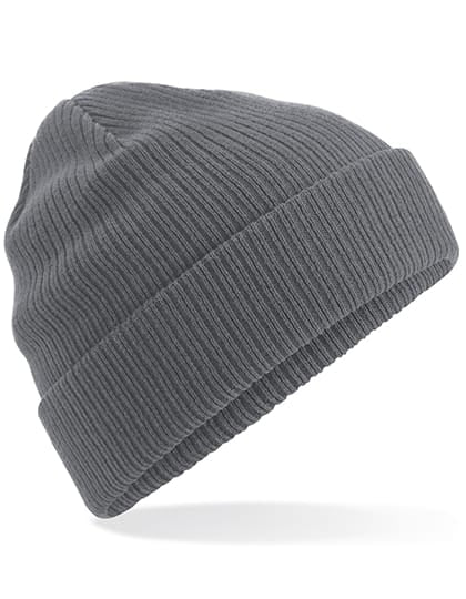 Beechfield Mützen Graphite Grey / One Size Organic Cotton Beanie