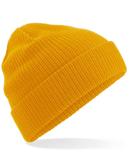 Beechfield Mützen Mustard / One Size Organic Cotton Beanie