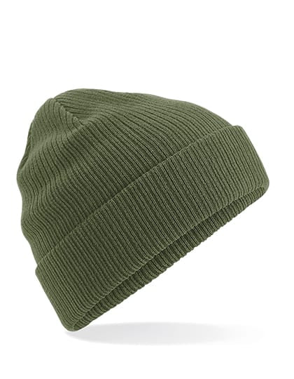 Beechfield Mützen Olive Green / One Size Organic Cotton Beanie