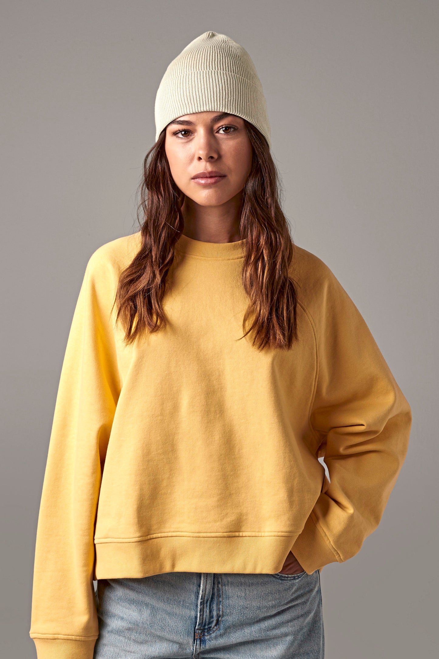 Beechfield Mützen Organic Cotton Fine Knit Beanie