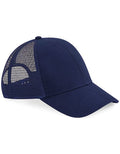 Beechfield Caps Oxford Navy / One Size Organic Cotton Trucker Cap