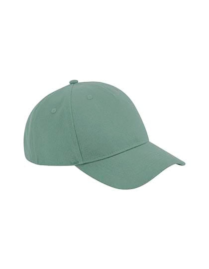 Beechfield Caps Dusty Green / One Size Organic Cotton 5 Panel Cap