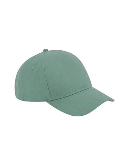 Beechfield Caps Dusty Green / One Size Organic Cotton 5 Panel Cap