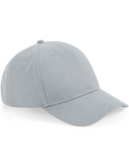 Beechfield Caps Light Grey / One Size Organic Cotton 5 Panel Cap