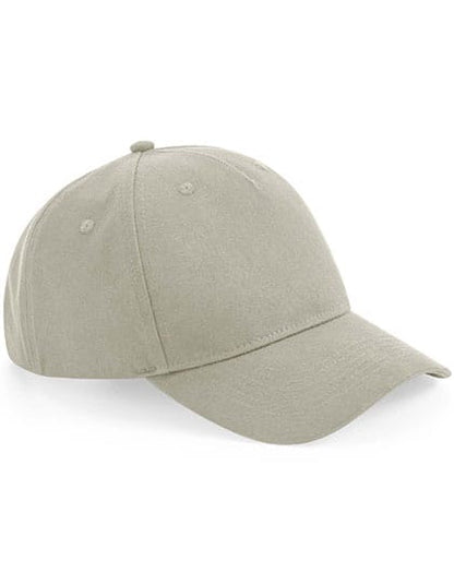 Beechfield Caps Stone / One Size Organic Cotton 5 Panel Cap