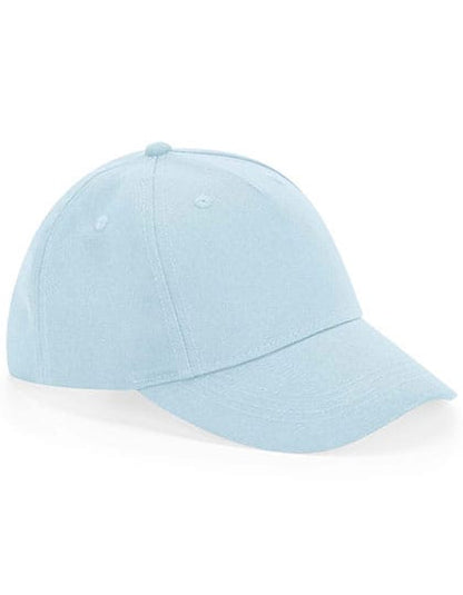 Beechfield Caps Powder Blue / One Size Junior Organic Cotton 5 Panel Cap