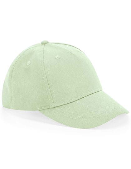 Beechfield Caps Pistachio / One Size Junior Organic Cotton 5 Panel Cap