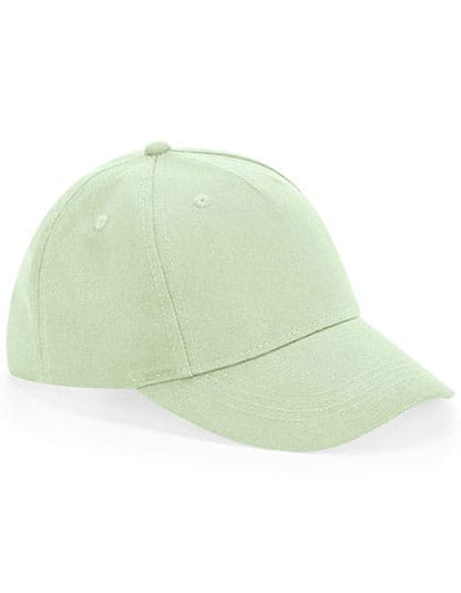 Beechfield Caps Pistachio / One Size Junior Organic Cotton 5 Panel Cap
