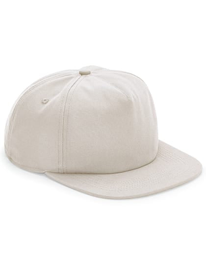 Beechfield Caps Sand / One Size Organic Cotton Unstructured 5 Panel Cap