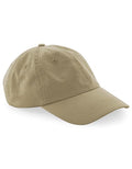 Beechfield Caps Desert Sand / One Size Organic Cotton 6 Panel Dad Cap