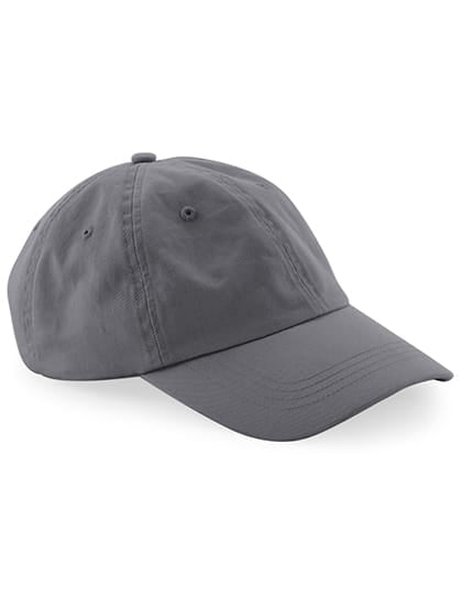 Beechfield Caps Graphite Grey / One Size Organic Cotton 6 Panel Dad Cap