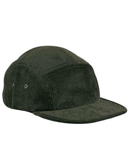 Beechfield Caps Forest Night / One Size EarthAware Organic Cord Camper Cap