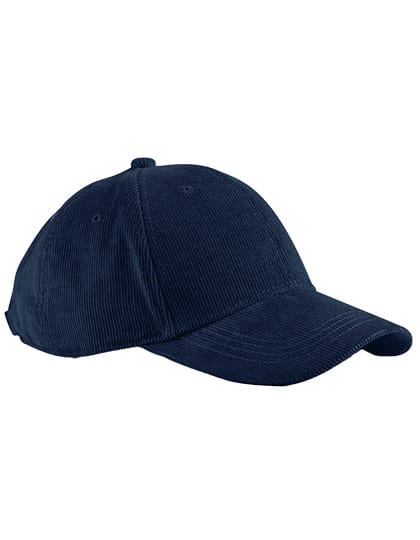 Beechfield Caps Oxford Navy / One Size EarthAware Organic Cord Baseball Cap