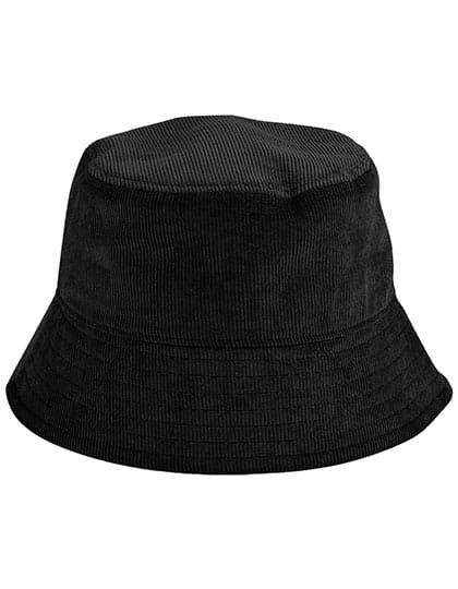 Beechfield Hüte Black / L/XL EarthAware Organic Cord Bucket Hat