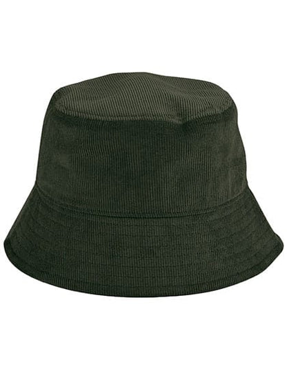 Beechfield Hüte Forest Night / L/XL EarthAware Organic Cord Bucket Hat