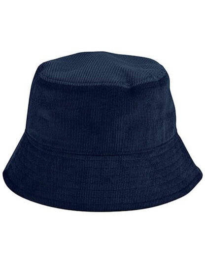 Beechfield Hüte Oxford Navy / L/XL EarthAware Organic Cord Bucket Hat