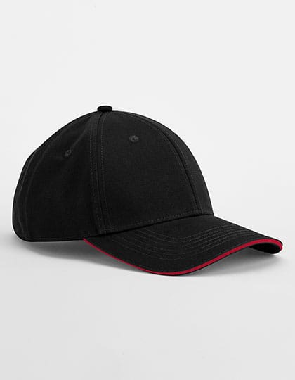 Beechfield Caps EarthAware Classic Organic Cotton 6 Panel Cap - Sandwich Peak