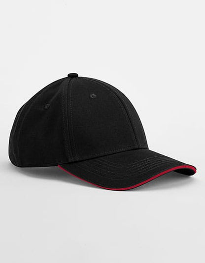 Beechfield Caps EarthAware Classic Organic Cotton 6 Panel Cap - Sandwich Peak
