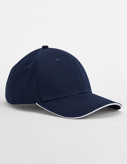 Beechfield Caps EarthAware Classic Organic Cotton 6 Panel Cap - Sandwich Peak