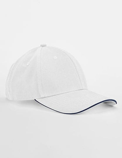 Beechfield Caps EarthAware Classic Organic Cotton 6 Panel Cap - Sandwich Peak