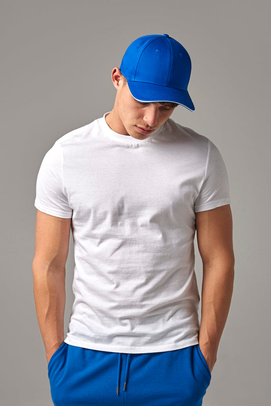 Beechfield Caps EarthAware Classic Organic Cotton 6 Panel Cap - Sandwich Peak