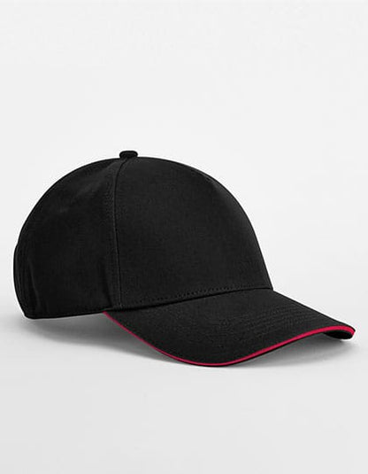 Beechfield Caps EarthAware Classic Organic Cotton 5 Panel Cap - Sandwich Peak