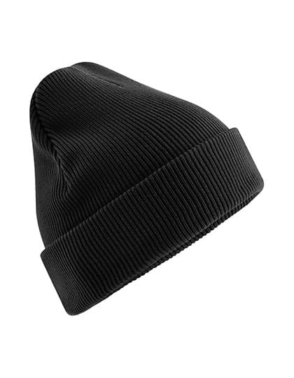 Beechfield Mützen Black / One Size Organic Cotton Original Cuffed Beanie