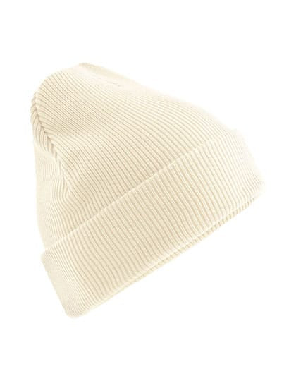 Beechfield Mützen Off White / One Size Organic Cotton Original Cuffed Beanie