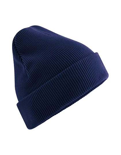 Beechfield Mützen Oxford Navy / One Size Organic Cotton Original Cuffed Beanie