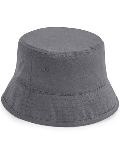 Beechfield Hüte Graphite Grey / L/XL Organic Cotton Bucket Hat