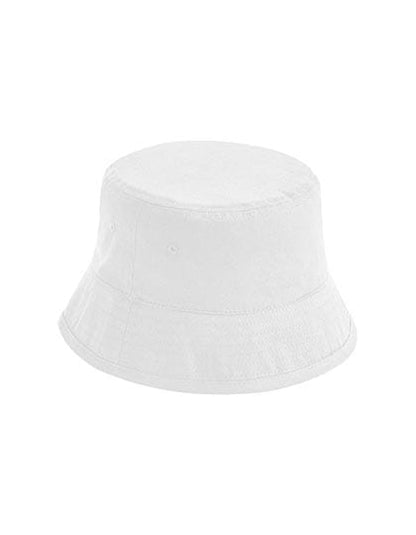 Beechfield Hüte White / L/XL Organic Cotton Bucket Hat