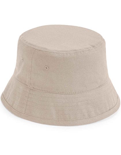 Beechfield Hüte Sand / M/L (7-12 years) Junior Organic Cotton Bucket Hat