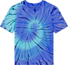Tie Dye Blue Green