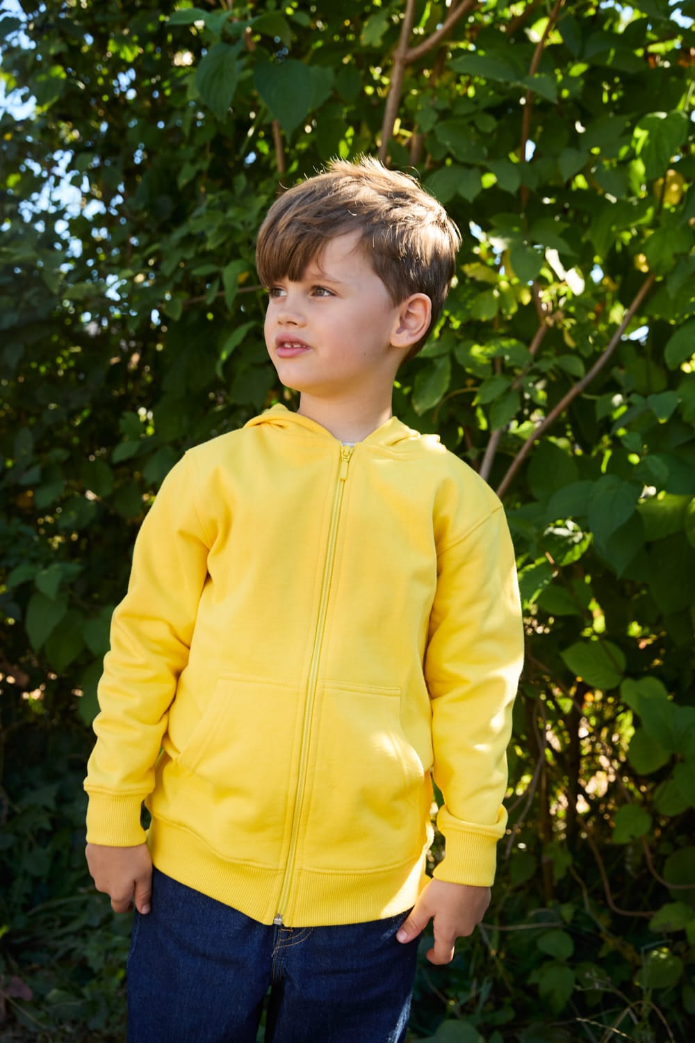 Neutral Sweatshirts & -jacken Kids Zip Hoodie