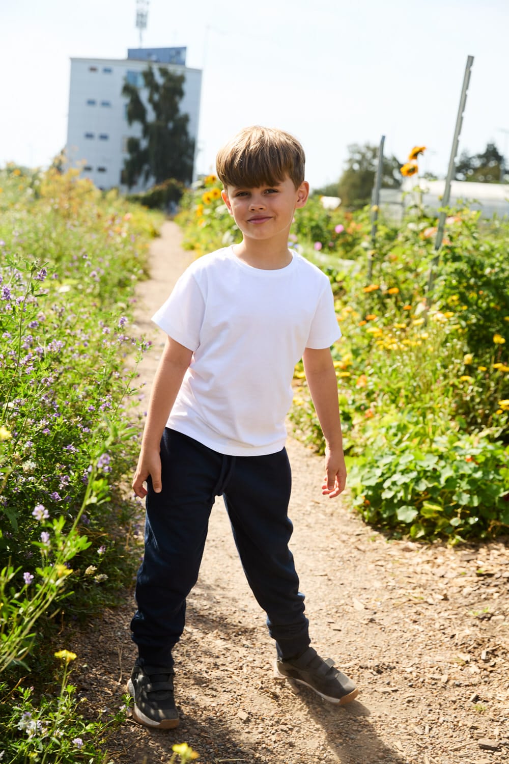 Neutral Hosen Kids Sweatpants